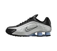 NIKE Homme Shox R4 Sneaker, Metallic Silver Metallic Silver Black, 44 EU