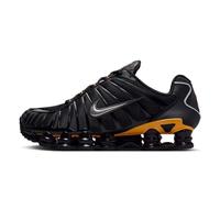 NIKE Homme Shox TL Sneaker, Black Metallic Silver Varsity Maize, 42.5 EU