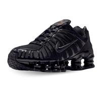 NIKE Homme Shox TL Sneaker, Multicolore (Black/Black/MTLC Hematite/Max Orange 000), 44 EU