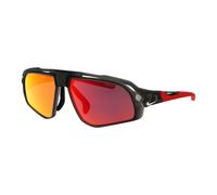 Nike Homme Nike NIKE FLYFREE M FV2391 060 Lunettes de soleil Plastique Gris Rouge Géométrique Normale Photochromatique