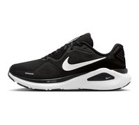 Nike Homme Structure 26 Straßenlaufschuh für Herren Chaussure de Course, Noir, Gris métallisé, argenté et Blanc, 39 EU