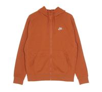 Nike, Homme, Sweatshirts et sweats à capuche, Orange, Taille: XL SweaT-shirt à capuche zippé Sporty en molleton français
