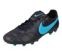 Nike Homme The Premier II FG Chaussures de Football, Noir (Obsidian/Lt Current Blue/Black 440), 40.5 EU