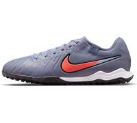 Nike Homme Tiempo Legend 10 Pro TF Fußballschuh für Turf Chaussure de Football, Blue Eclipse Black, 40.5 EU