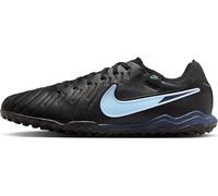 Nike Homme Tiempo Legend 10 Pro TF Fußballschuh für Turf Chaussure de Football, Noir, 46 EU