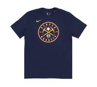 Nike, Homme, Tops, Bleu, Taille: L T-shirt Denver Nuggets
