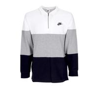 Nike, Homme, Tops, Multicolore, Taille: XL Haut à manches longues Club Plus Colorblock