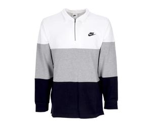 Nike, Homme, Tops, Multicolore, Taille: XL Haut à manches longues Club Plus Colorblock