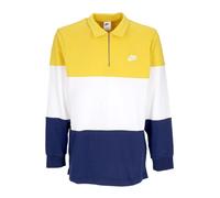 Nike, Homme, Tops, Multicolore, Taille: XL Polo à manches longues bicolore