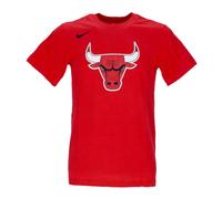 Nike, Homme, Tops, Rouge, Taille: 2XL Chicago Bulls Logo Tee