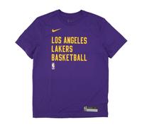 Nike, Homme, Tops, Violet, Taille: XL T-shirt NBA Los Angeles Lakers