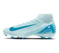Nike Homme Zm Superfly 10 Acad FG/MG Soccer Shoe, Glacier Blue Blue Orbit, 44.5 EU