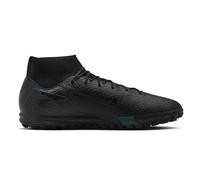 Nike Homme Zm Superfly 10 Academy TF Soccer Shoe, Black/Black-Deep Jungle, 38.5 EU
