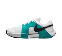 Nike Homme Zoom GP Challenge 1 Men's Hard Court Tennis Shoes Basket, Blanc Émeraude Radiant Noir, 47 EU