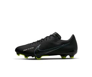 Nike Homme Zoom Mercurial Vapor 15 Academy MG Multi-Ground Soccer Cleats, Black/DK Smoke Grey-Summit White-Volt, 46 EU