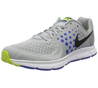 Nike Homme Zoom Span Chaussures de Running Compétition, Grey Wolf Grey Black Hyper Cobalt, 45.5 EU