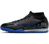 Nike Homme Zoom Superfly 9 Academy TF Football Soccer Shoe, Black/Chrome-Hyper Royal, 36 EU