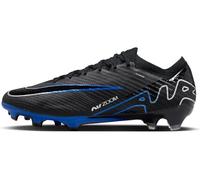 Nike Homme Zoom Vapor 15 Elite FG Football Soccer Shoe, Black/Chrome-Hyper Royal, 42.5 EU