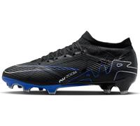 Nike Homme Zoom Vapor 15 Pro FG Football Soccer Shoe, Black/Chrome-Hyper Royal, 40 EU