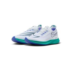Nike Homme Zoomx Streakfly Basket, White/Deep Jungle-Clear Jade, 44.5 EU