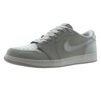 Nike Hommes Air Jordan 1 Low Chaussures, Gris neutre/blanc/argenté, 9.5