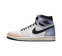 Nike Hommes Air Jordan 1 Retro High OG Chaussures, Orange vif/noir/lilas glacé, 45.5 EU