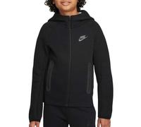 Nike Hooded Full Zip Ls Top B Nsw Tech Flc Fz, Black/Black/Black, FD3285-010, S