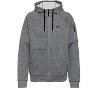 Nike Hooded Full Zip Ls Top M NK TF HD Fz, DK Grey Heather/Particle Grey/Black, DQ4830-063, 2XL