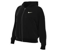 Nike Hooded Full Zip Ls Top W NSW Phnx FLC Fz Os Hoodie, Black/Sail, DQ5758-010, XL-T