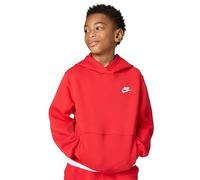 Nike Hooded Long Sleeve Top K NSW Club FLC HDY Lbr, University Red/White, FD3000-657, XS