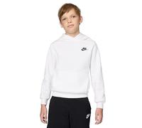 Nike Hooded Long Sleeve Top K NSW Club FLC HDY Lbr, White/Black, FD3000-100, XL