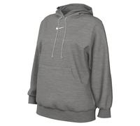 Nike Hooded Long Sleeve Top W NSW Phnx FLC Os Po Hoodie, DK Grey Heather/Sail, DQ5860-063, M