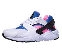 Nike Huarache Run GS (Blanc/Rose Royal-Dynamique) (4)
