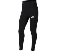 Nike Hw Legging Junior Girls Noir/Blanc 7-8 (S) Female
