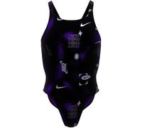 Maillot de bain Nike Swim Performance Practice Fastback One Piece noir lilas femme - 32