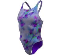 Nike Hydrastrong Multi Print Fastback One-Piece Violet Court 16 (XL) Female
