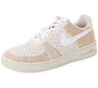 NIKE IB7675-001 AIR Force 1 Flyknit 2.0 Homme Light Bone/White-Khaki-Desert Khaki EU 40.5