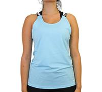 Nike Icnclsh Elastkia Debardeurs Femme, Glacier Ice/White, FR : L (Taille Fabricant : L)