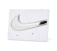 Nike Icon Air Force 1 Card Wallet Portefeuilles Cartes Crédit Permis Cartes Metallic Silver, Blanc, Taille Unique