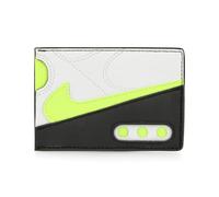 Nike Icon Air Max 90 Card Wallet Portefeuilles Cartes Crédit Permis Cartes Citron Vert, Blanc, Standard, Décontracté