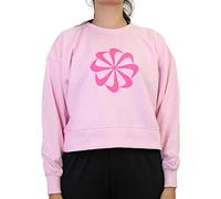 Nike Icon Clash Dry Pt Tp GD Sweatshirt Femme Sweatshirt Femme Pink Foam/Hyper Pink FR : XS (Taille Fabricant : XS)