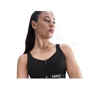 Nike Brassière de sport Indy Dri-FIT, maintien élevé, rembourrée, fermeture éclair devant, Femme XS