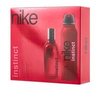 NIKE - Instinct Woman Promotion Parfum 100 ml + Déodorant 200 ml, Eau de Cologne et Déodorant pour Femme, Parfum Liquide, Eau de Toilette Naturelle et Féminine, Arôme Fruité et Floral, Parfum Frais