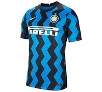 Nike Inter M NK BRT STAD JSY SS HM T-Shirt Homme, Blue Spark/(White) (Full Sponsor), FR : L (Taille Fabricant : L)