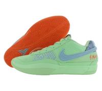 Nike Ja 1 Chaussures de basketball pour homme, Mandarine brillante/multicolore/vert forêt, 9.5 Women/8 Men