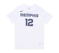Nike - Ja Morant Grizzlies Tee - Homme - Sport - Blanc - Taille: XL