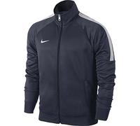 Nike Jacke Team Club Trainer Veste Homme, Obsidian/Football White, s
