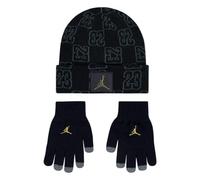 NIKE Jan Monogram Beanie Set 023 - Black One Size, 023 - BLACK, taille unique