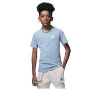 Nike JDB Jumpman Air EMB T-Shirt Unisexe pour Enfant, Bleu/Gris, L