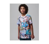 Nike Jdb MJ Brooklyn Collage AOP Short-Sleeve Blouse Filles et Filles (Paquet de 1)